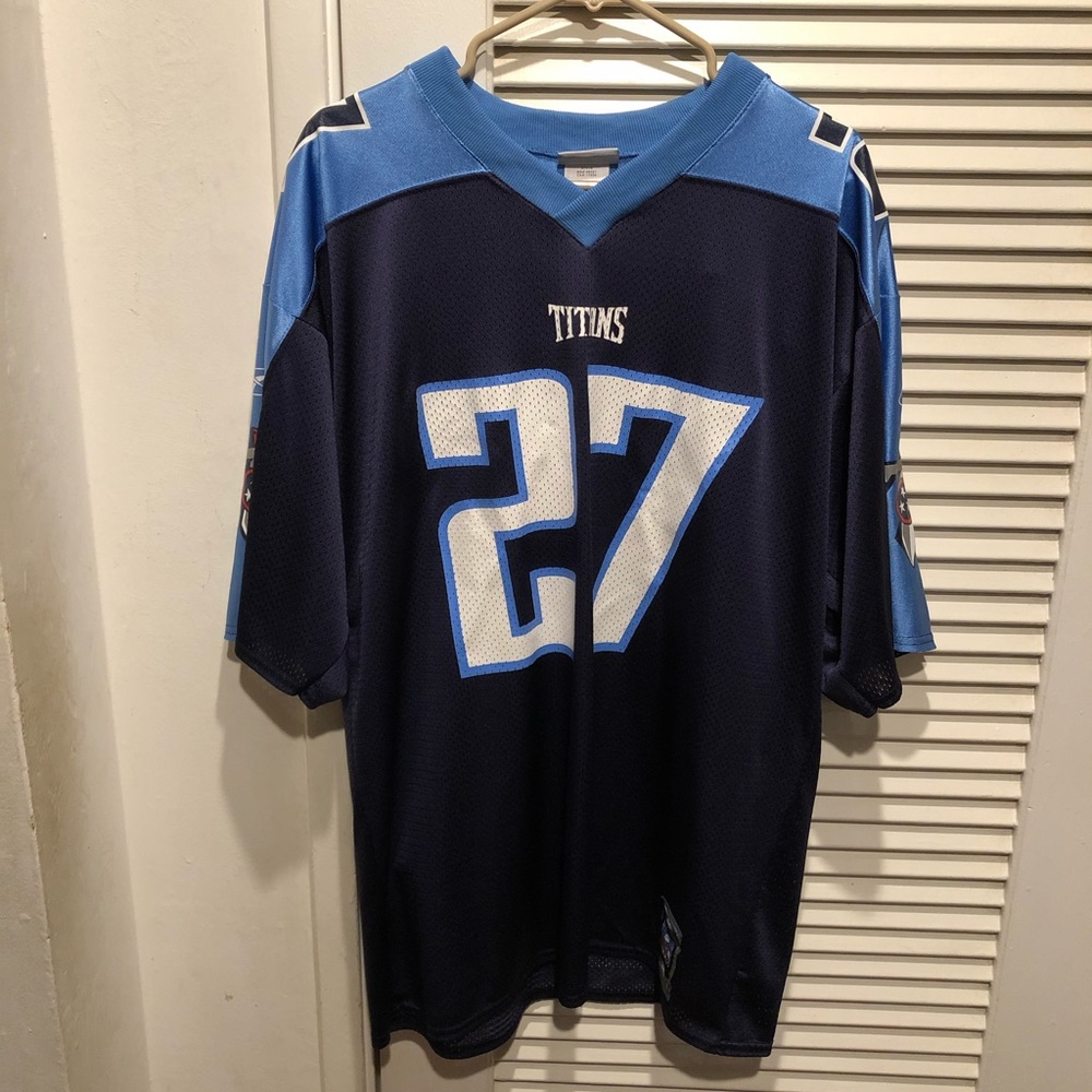Eddie George #27 TEN Titans Jersey